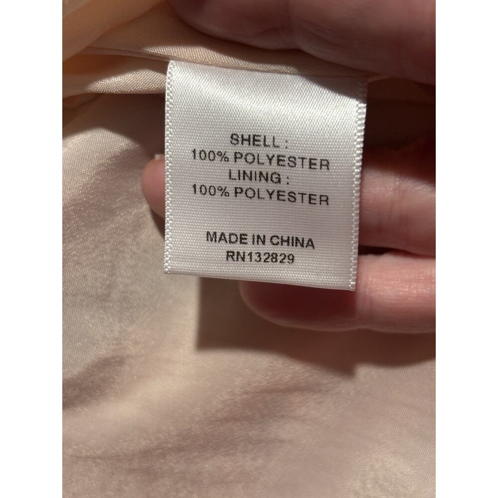 Lovers + Friends Revolve Acer Maxi Dress Pastel XS Tiered Color Block Lined - Picture 7 of 9